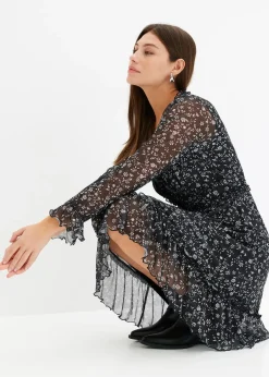 Robe courte en mesh