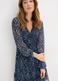 Robe courte en mesh