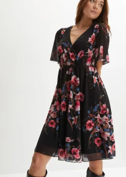 Robe courte en mesh