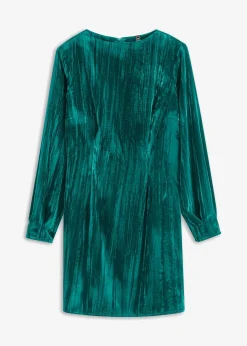 Robe courte en velours