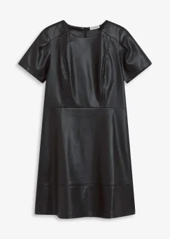 Robe courte enduite