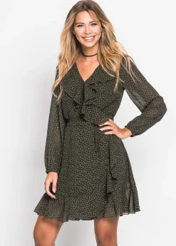Robe courte style portefeuille