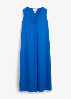 Robe débardeur en viscose fluide
