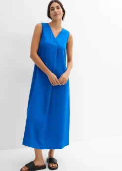 Robe débardeur en viscose fluide