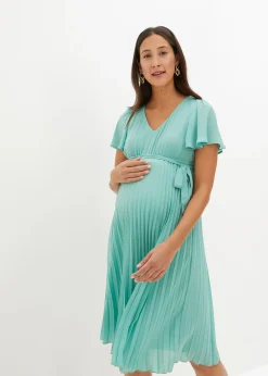 Robe de grossesse en crêpe georgette