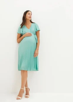 Robe de grossesse en crêpe georgette