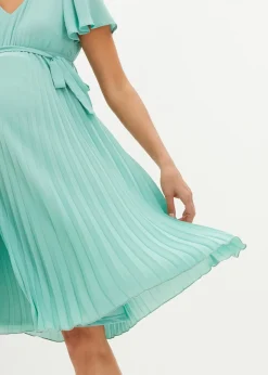 Robe de grossesse en crêpe georgette