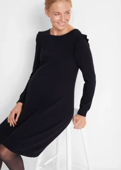 Robe de grossesse en maille douce