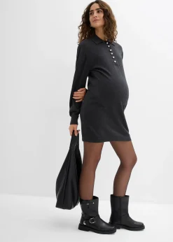 Robe de grossesse et d’allaitement en fine maille