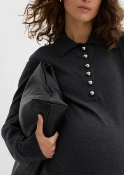 Robe de grossesse et d’allaitement en fine maille