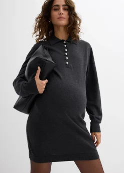Robe de grossesse et d’allaitement en fine maille