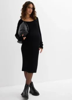 Robe de grossesse et d’allaitement en maille