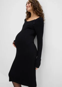 Robe de grossesse et d’allaitement en maille