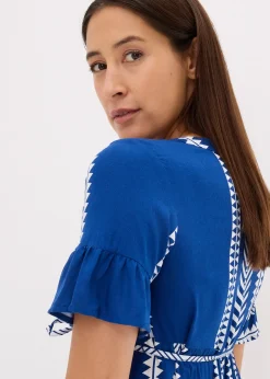Robe de grossesse et d’allaitement en viscose fluide