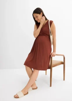 Robe de grossesse et d’allaitement en modal mélangé