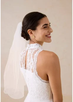 Robe de mariée en tulle et dentelle