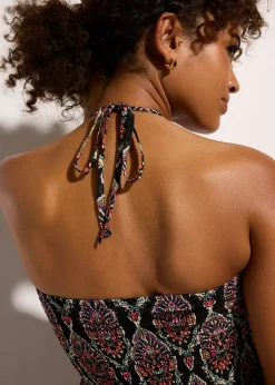 Robe de plage en crêpe