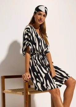 Robe de plage en viscose