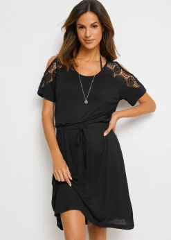 Robe de plage transparente en viscose