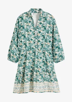 Robe effet lin
