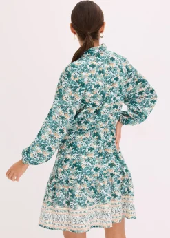 Robe effet lin