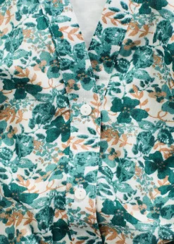 Robe effet lin
