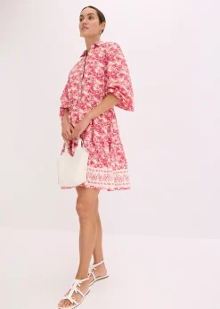 Robe effet lin