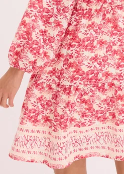 Robe effet lin
