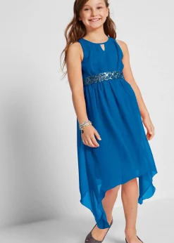 Robe en crêpe à sequins