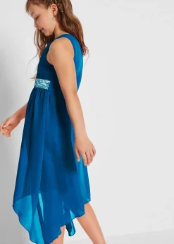 Robe en crêpe à sequins