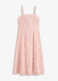 Robe en dentelle à bretelles