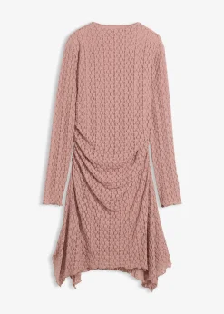 Robe en dentelle à pans
