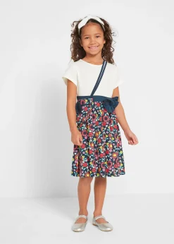 Robe en jersey + sac (ens. 2 pces) 100% coton