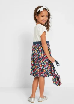 Robe en jersey + sac (ens. 2 pces) 100% coton