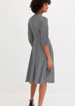 Robe en jersey avec ceinture à nouer (ens. 2 pces)