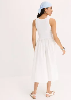 Robe en jersey bi-matière