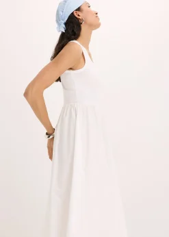 Robe en jersey bi-matière