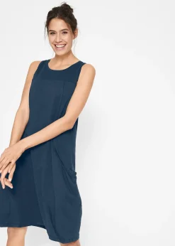 Robe en jersey coton avec poches