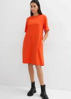 Robe en jersey, coupe trapèze