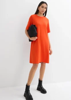 Robe en jersey, coupe trapèze