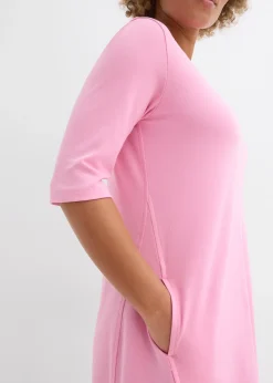 Robe en jersey de coton épais