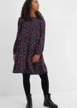 Robe en jersey effet froissé