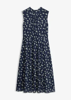 Robe en jersey et mesh fin