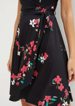 Robe en jersey style portefeuille