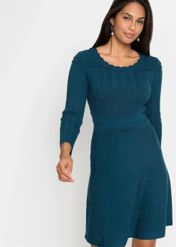 Robe en maille ajourée