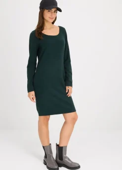 Robe en maille dans une coupe décontractée