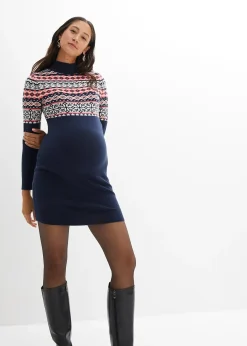 Robe en maille de grossesse