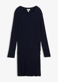 Robe en maille douce, viscose mélangée