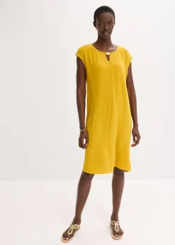 Robe en matière texturée