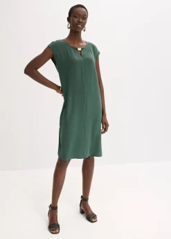 Robe en matière texturée